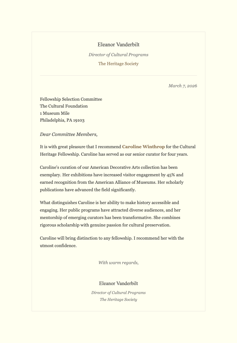 Ivory cream recommendation